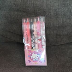 Hello Kitty Pink and White Pen Collection
